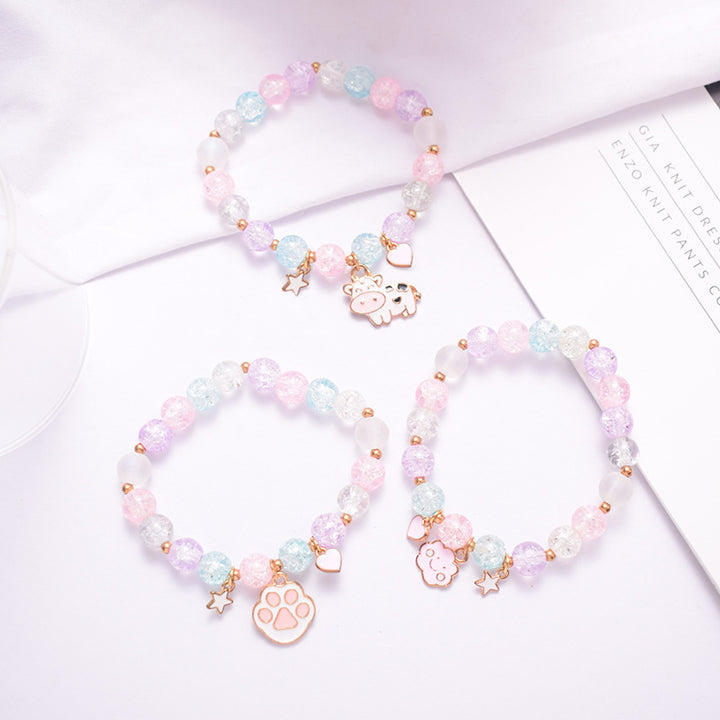 Whimsical Beaded Charm Bracelet Stornfield