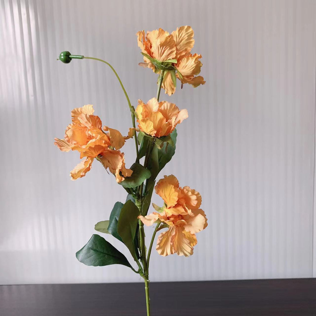 Lifelike Blooming Flower Stem