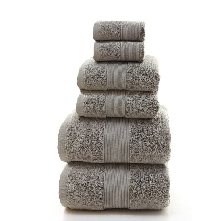 Terry Towel Set With Luxurious Textile Design Stornfield