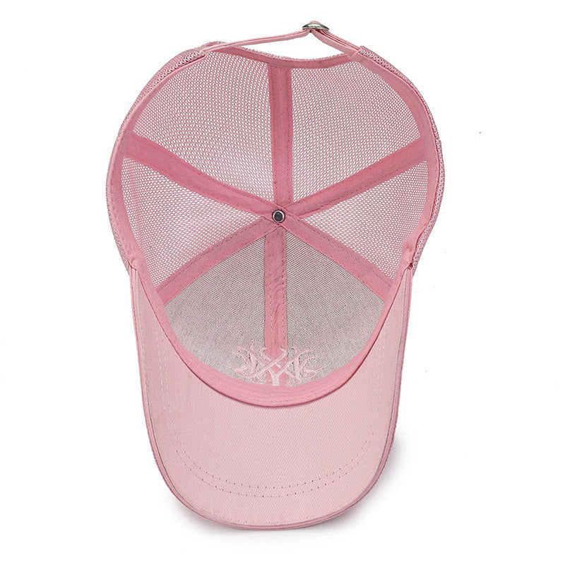 Women's Sporty Trucker Cap with Breathable Mesh Back Stornfield