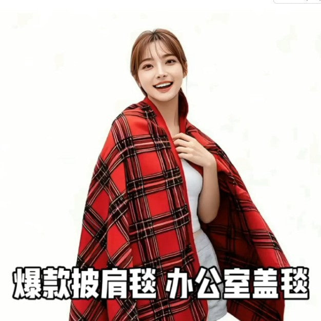 Women Cozy Blanket Poncho Stornfield