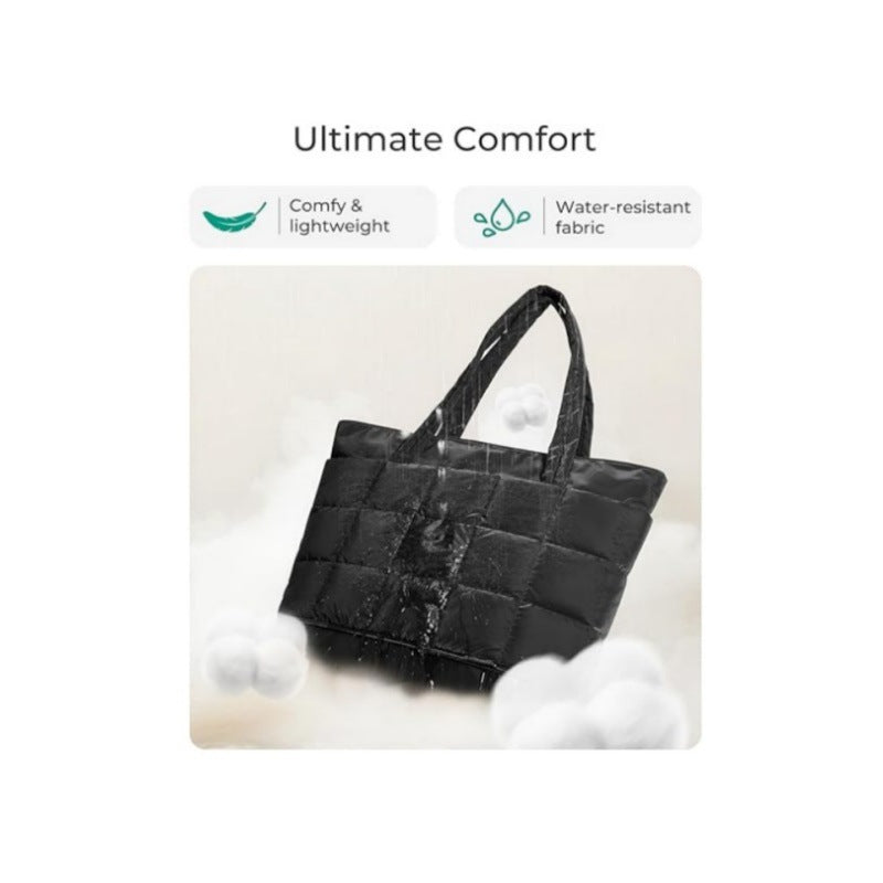 Practical Tote Bag with Quilted Design Stornfield
