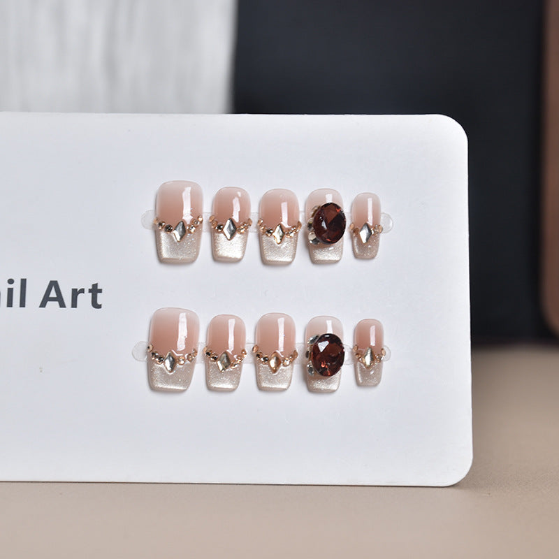 Glamorous Decorative Press-On Nails Stornfield