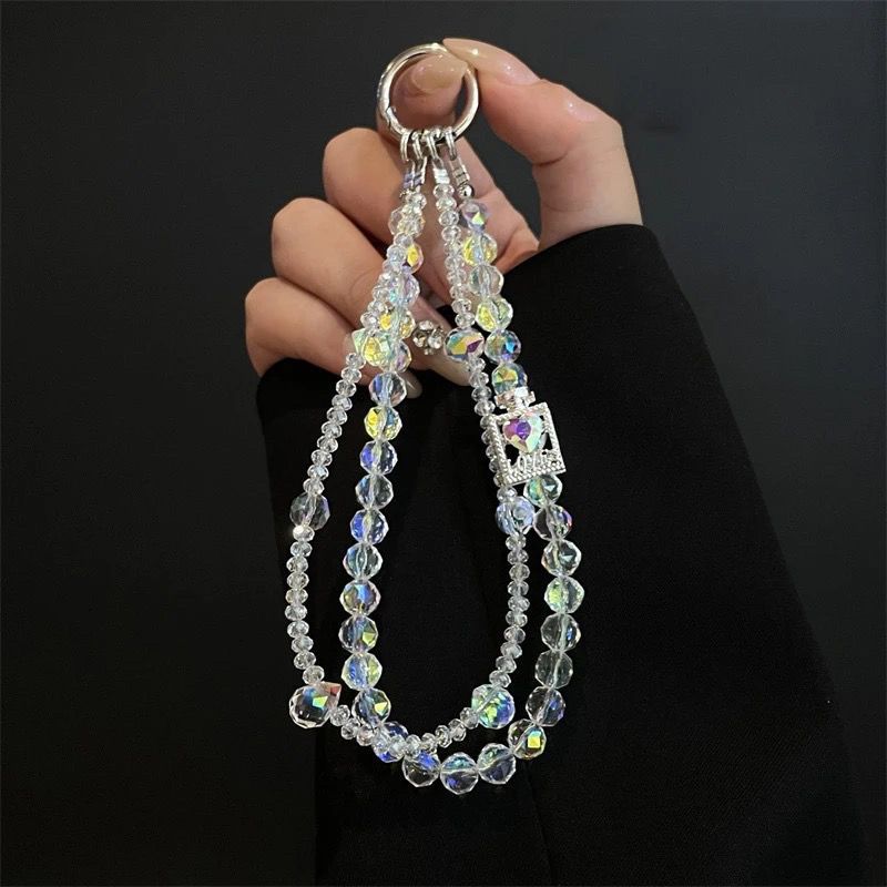 Elegant Beaded Charm Key Holder Stornfield