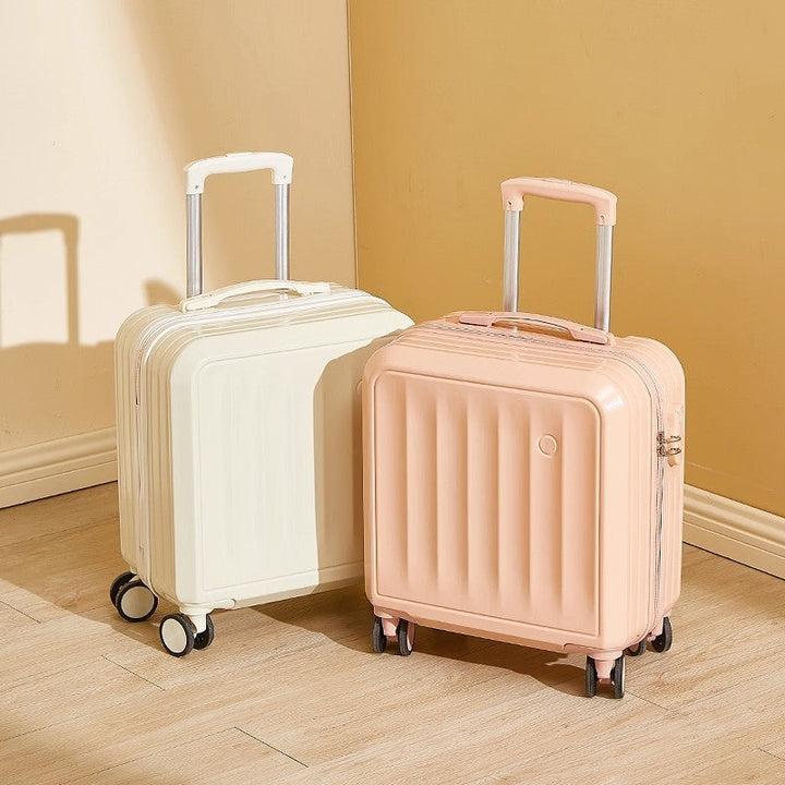 hardshell carry-on suitcase with telescopic handle and 360 degree spinner wheels Stornfield