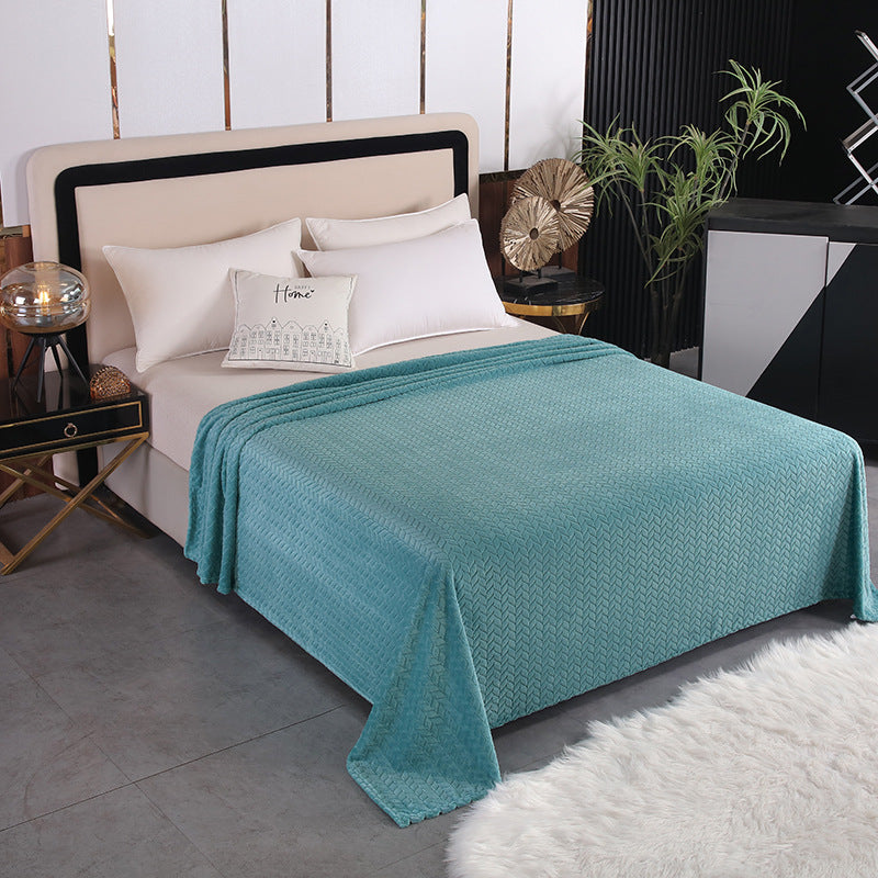 Luxury Textured Throw Blanket