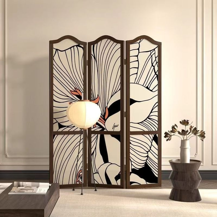Flower Motif Room Divider Stornfield