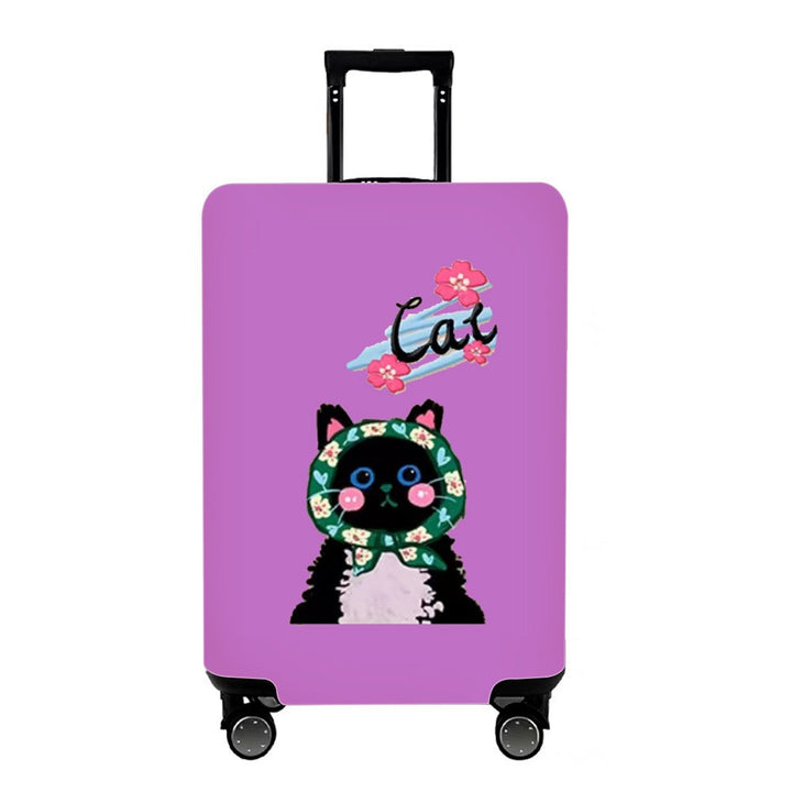 Unisex Hard Shell Suitcase with Colorful Monster Design Stornfield