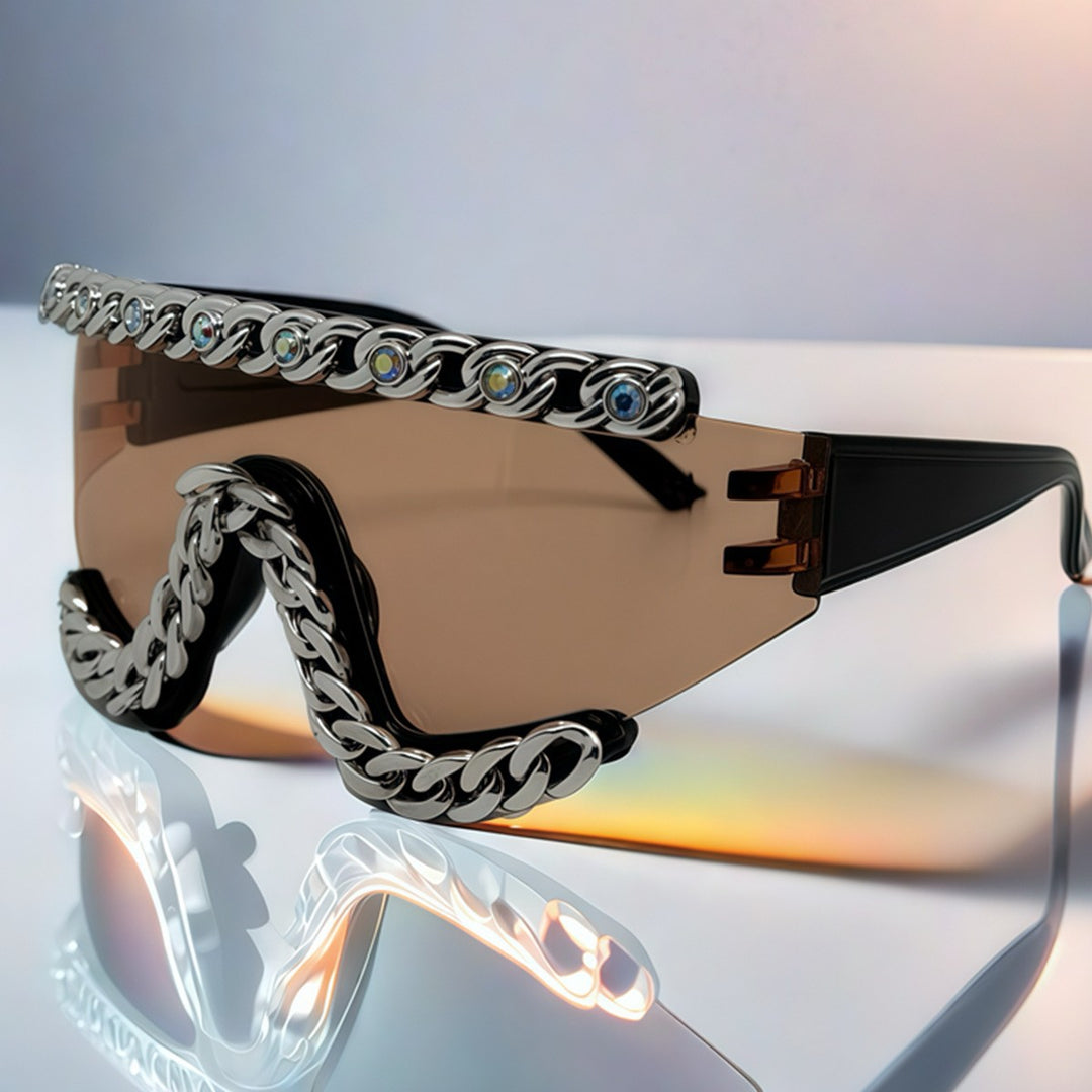 Ladies Fashion Sunglasses with Glamorous Crystal Embellishments Stornfield