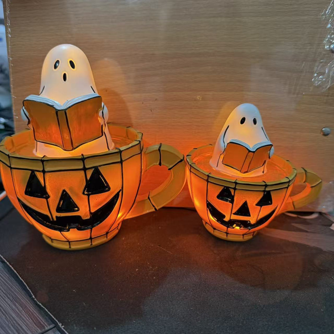 Decorative Halloween Ghost Reading Lamp Stornfield