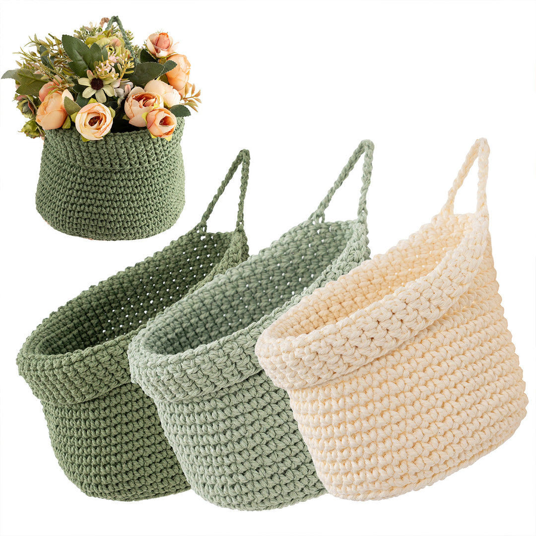 Decorative Macrame Storage Basket Stornfield