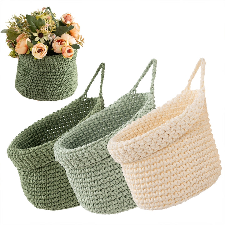 Decorative Macrame Storage Basket Stornfield