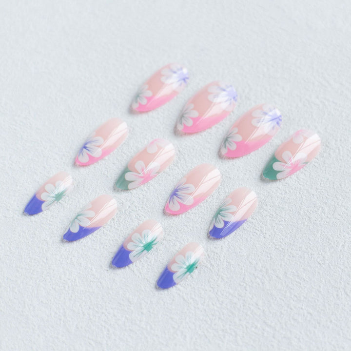 Floral Acrylic Nail Art Design Kit