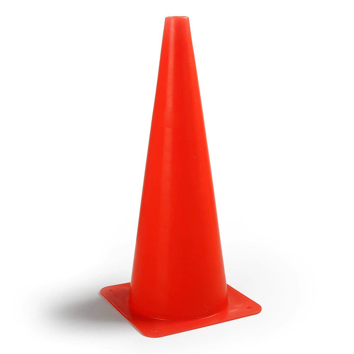 Flexible PVC Traffic Safety Cone with Heavy-Duty Square Base and Stackable Design Stornfield
