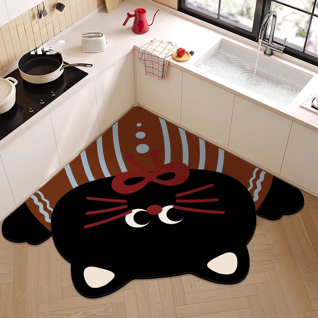 Cute Bear Shaped  Rug