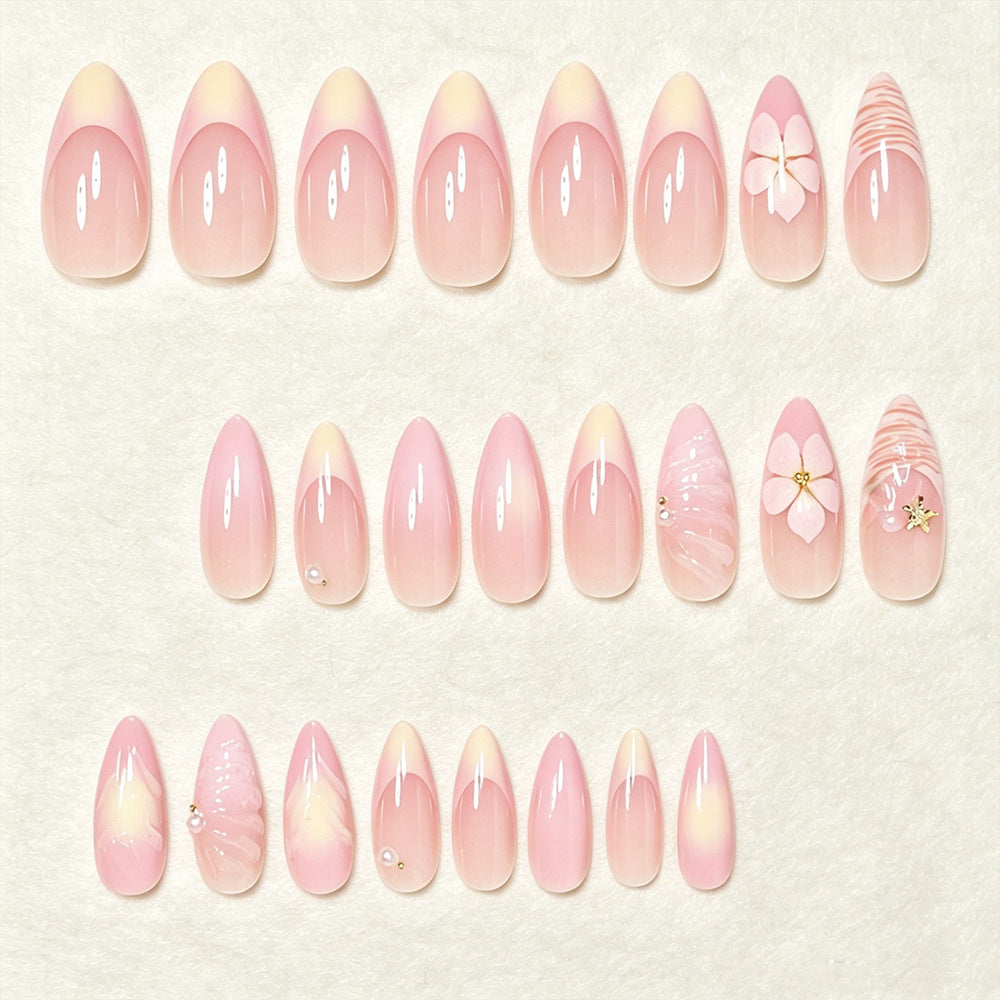Decorative Press-On Nail Art Set Stornfield