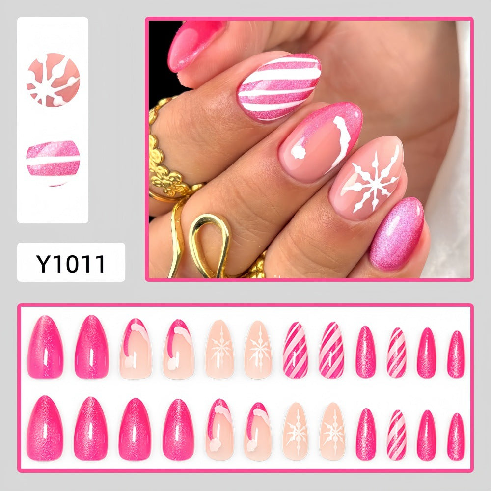 Nail art set with Creative Winter Design Stornfield