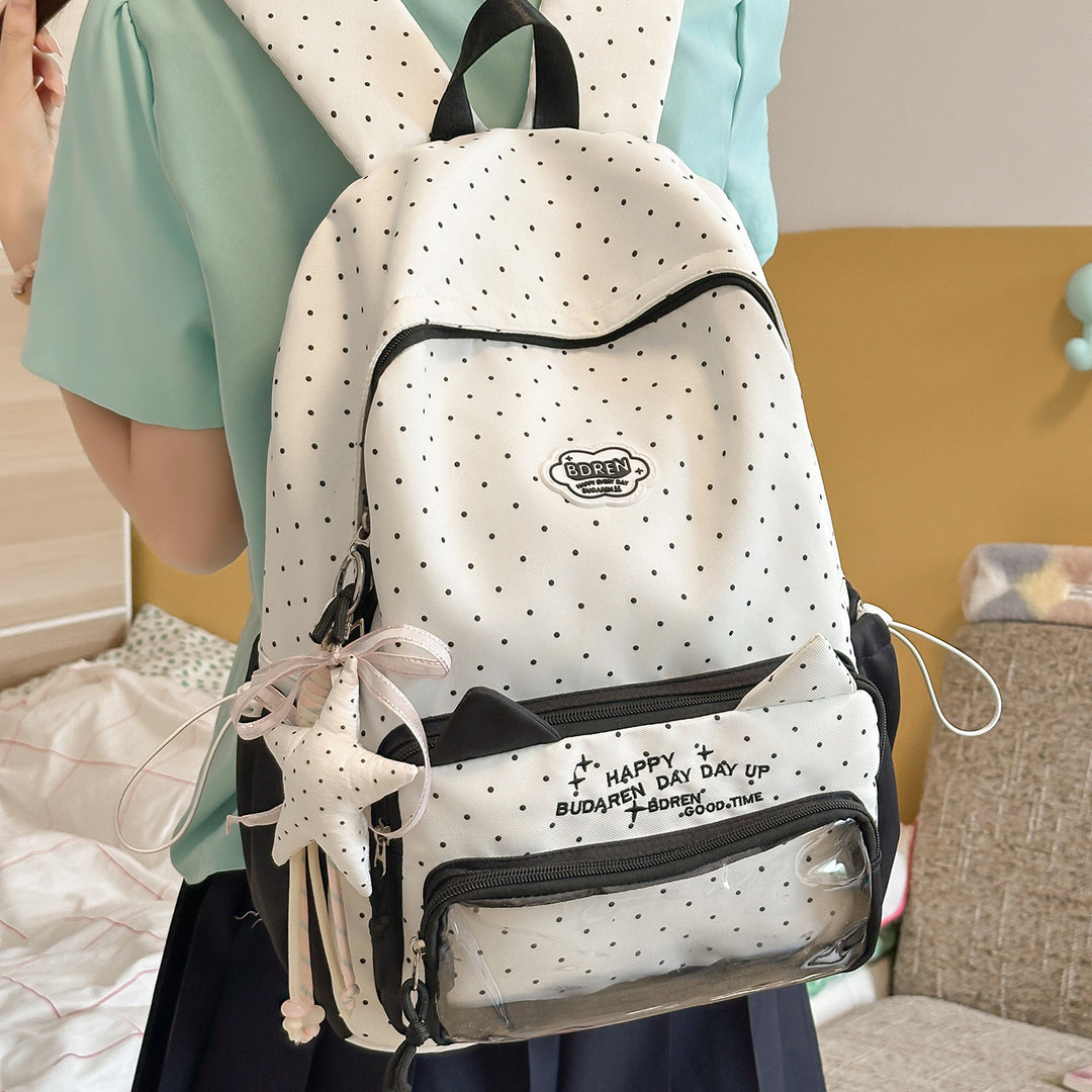 Cute Polka Dot Design Backpack Stornfield