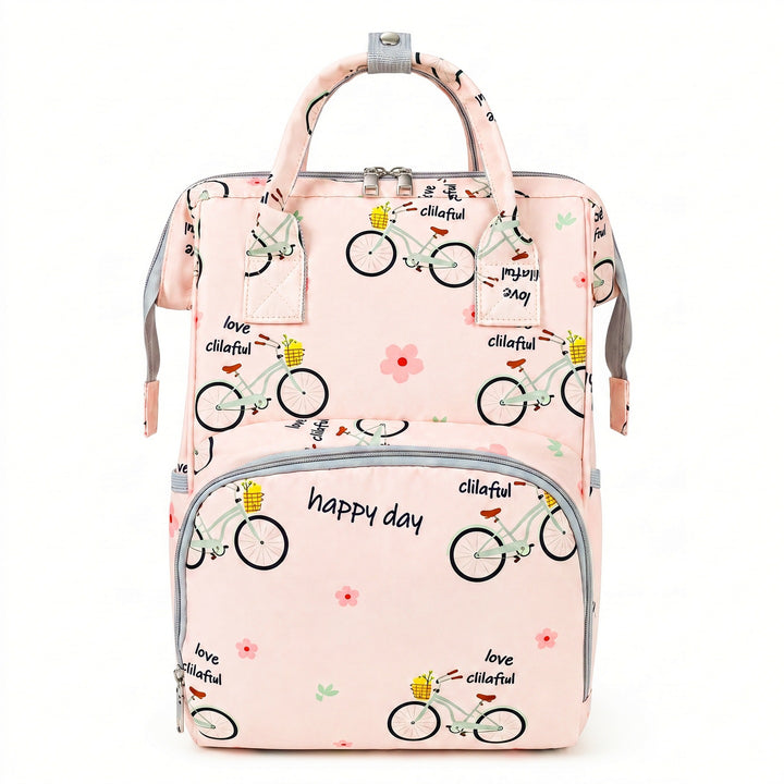Playful Illustrated Backpack Stornfield