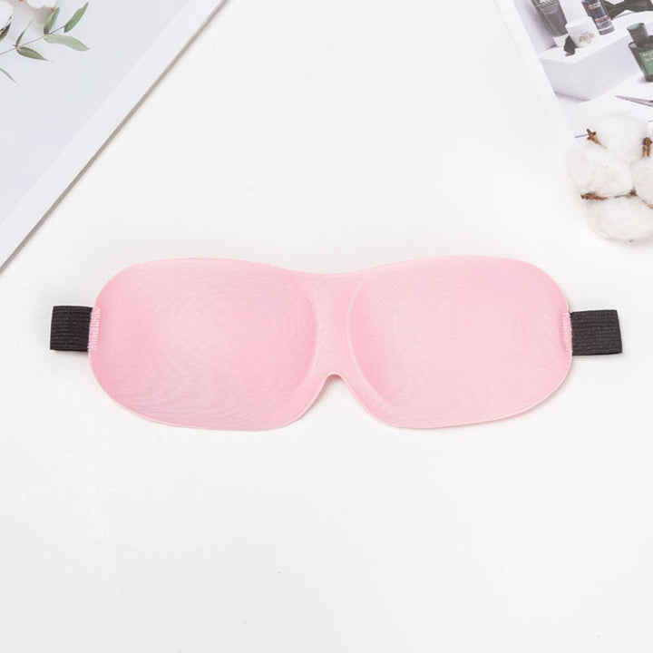 Unisex nan light-blocking travel mask with thermoformable nylon cover and wide comfort band Stornfield