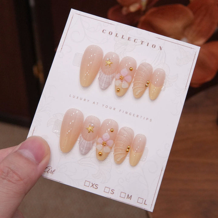 Luxury Floral Nail Enhancements
