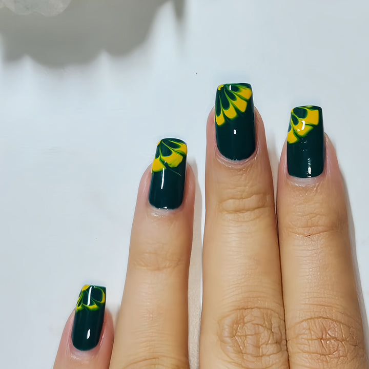 Artistic Watercolor Nail Art Stornfield