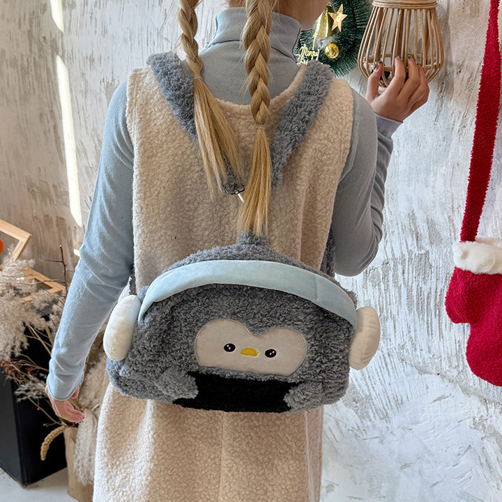 Plush Bag in Penguin Design Stornfield