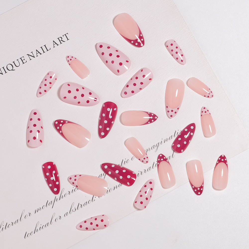 Polka Dot Design Press-On Nails Stornfield