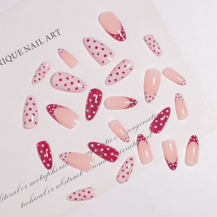 Polka Dot Design Press-On Nails Stornfield