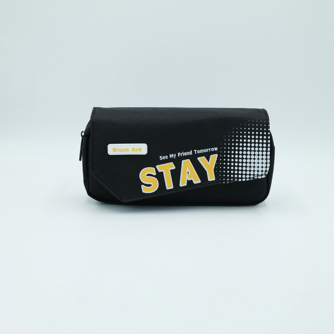 Creative Graphic Zippered Pencil Case