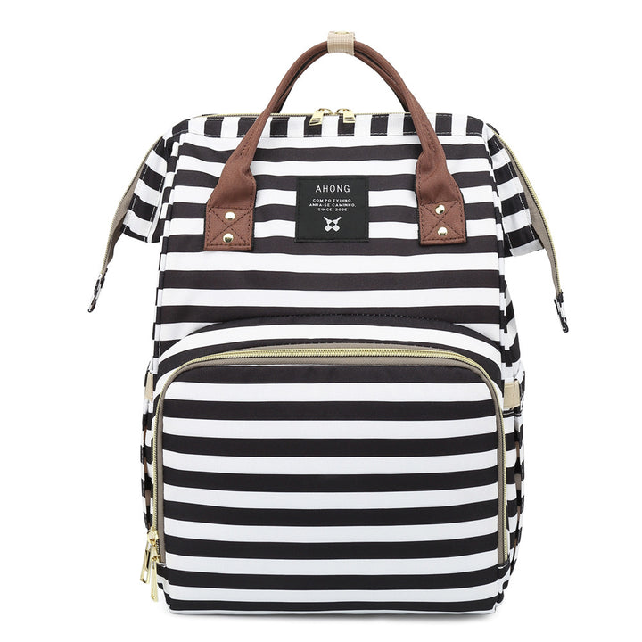 Stylish Striped Backpack Stornfield