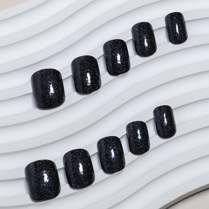 Glamorous Glitter-Infused Press-On Nail Set Stornfield