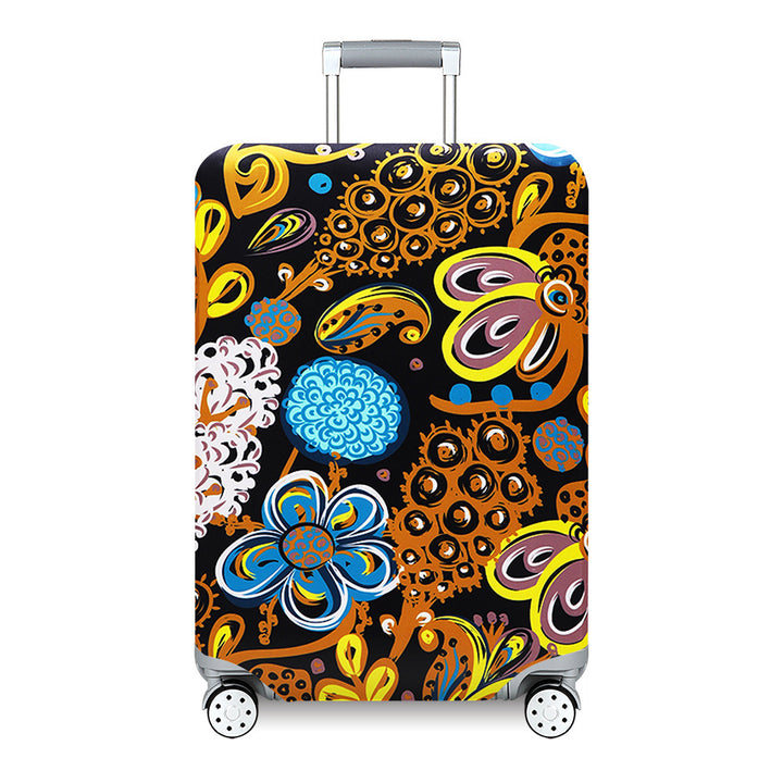 Women's Travel Suitcase with Colorful Floral Design Stornfield