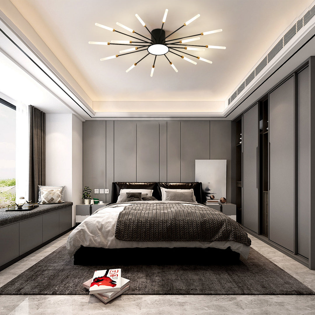Starburst Ceiling Light Fixture