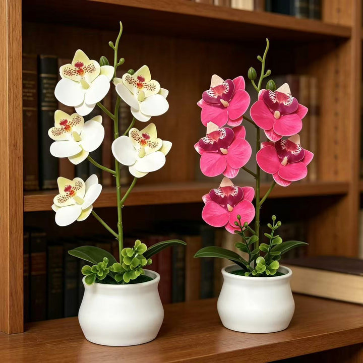 Artificial Orchid Plant Arrangement 1790480695 for Home Decor and Display