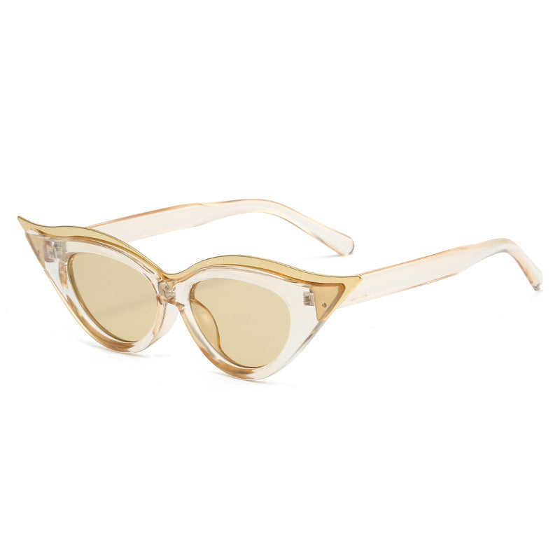 Women's Cat-Eye Sunglasses with Luxurious Metallic Accents Stornfield