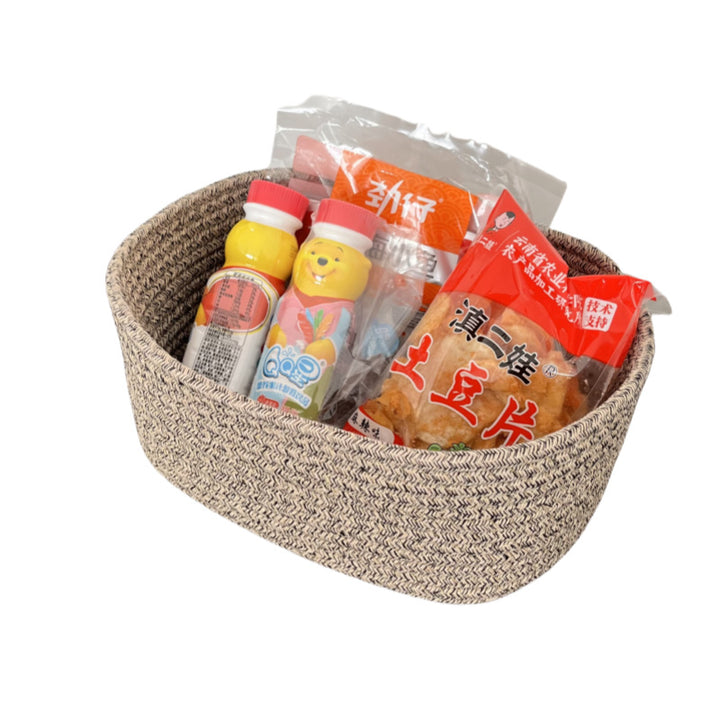 Women's elegant storage basket made of high-quality natural material Stornfield