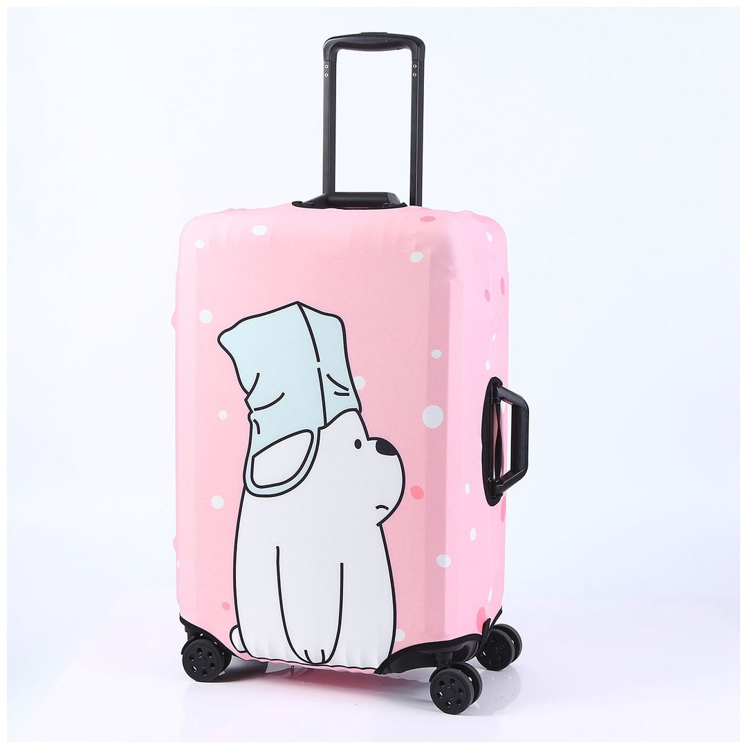 Tropical Leaf Print Hard Shell Luggage Stornfield