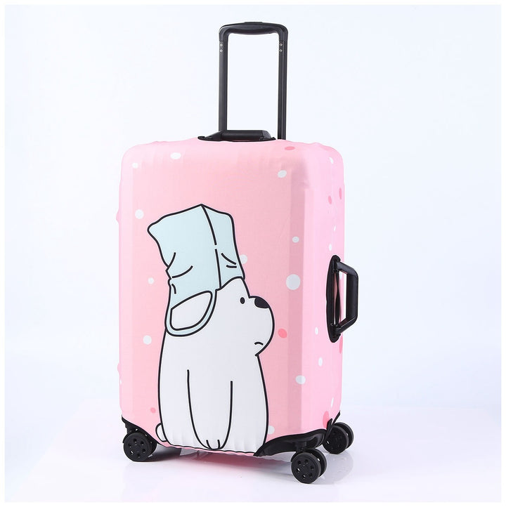 Tropical Leaf Print Hard Shell Luggage Stornfield