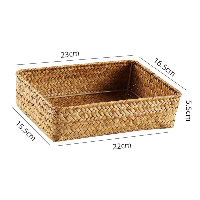 Natural Woven Storage Basket Stornfield