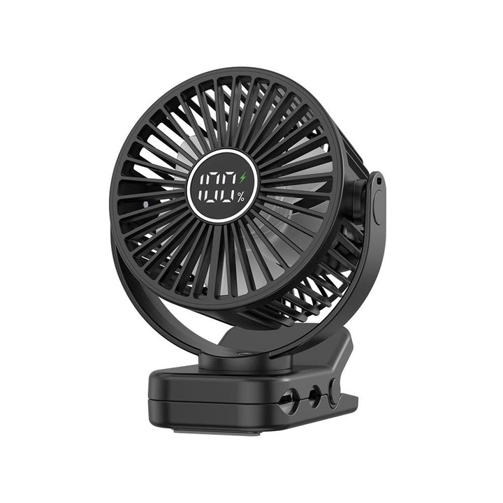 Unisex Rechargeable Clip-On Cooling Fan Stornfield