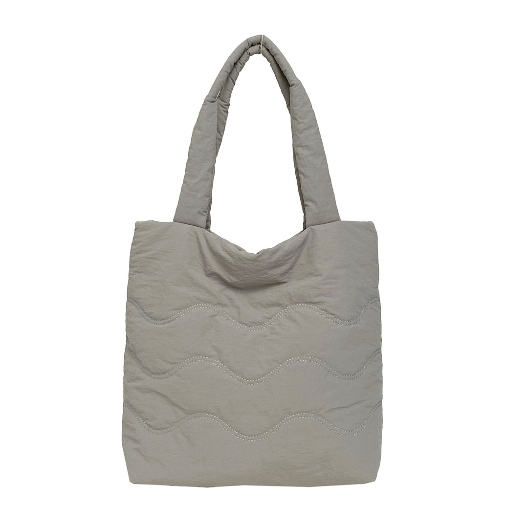 Padded shoulder bag with wave design Stornfield