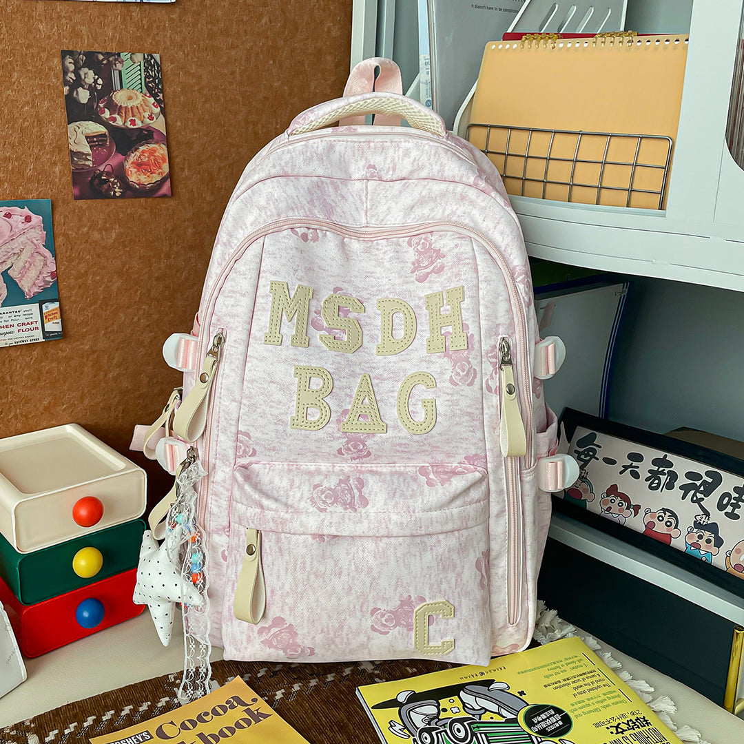 Stylish Embroidered Casual Backpack Stornfield 1791205709