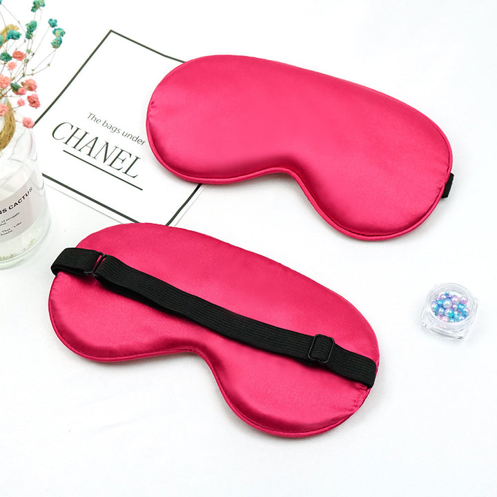 Unisex nan luxurious satin sleep mask with anatomical contour and adjustable elastic band Stornfield