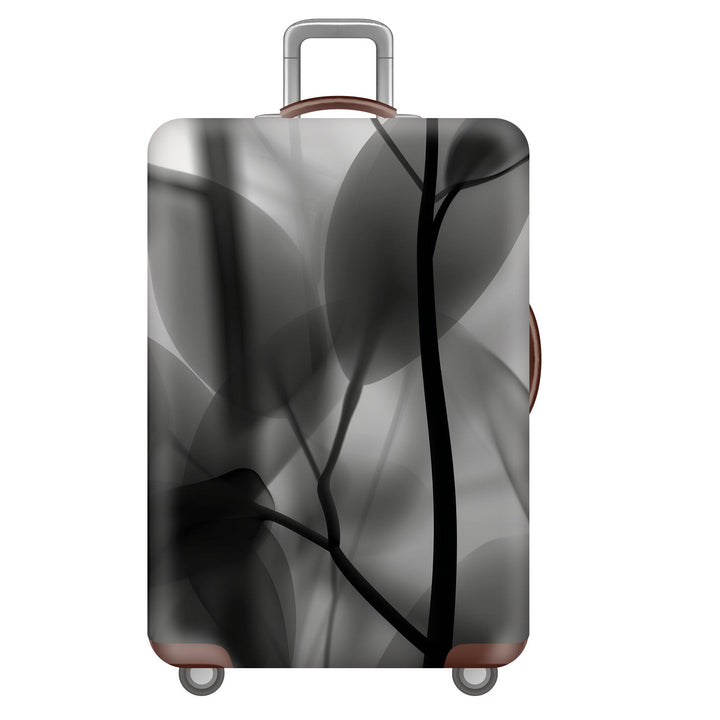 Unisex nan robust hard-shell suitcase with artistic face portrait print and 360° wheels Stornfield