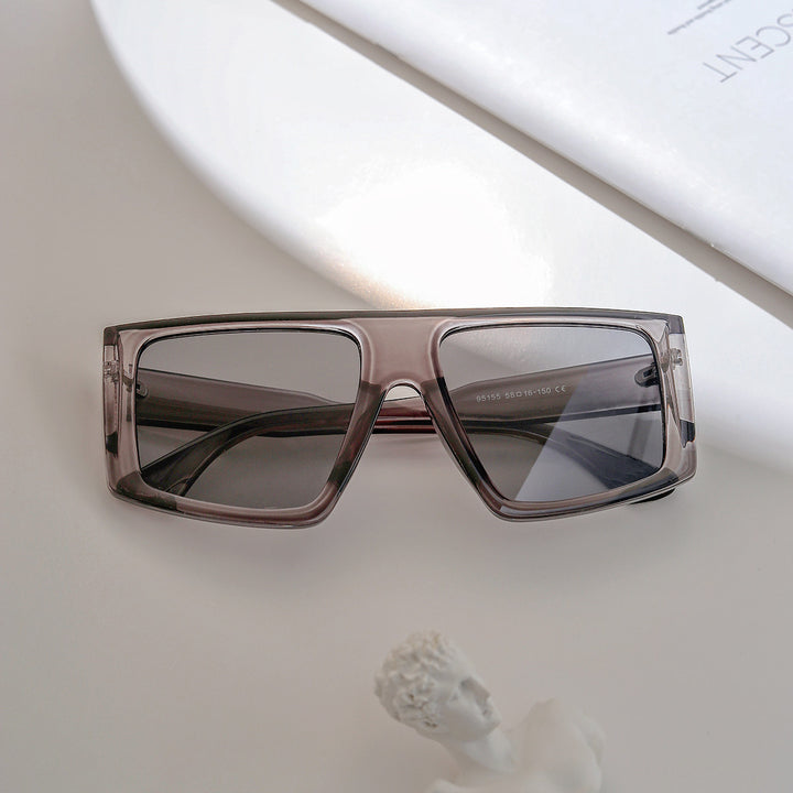 Women oversized geometric sunglasses Stornfield