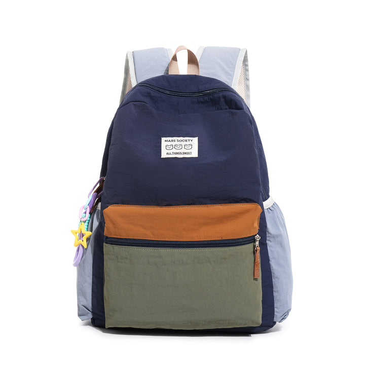 Color-Block Casual Backpack Stornfield