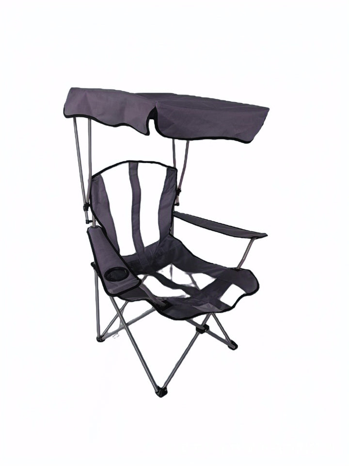 Folding chair with sunshade Stornfield
