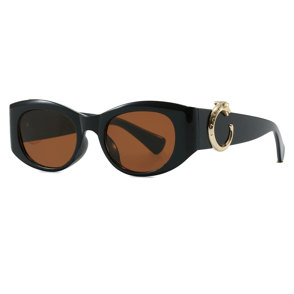 Women's elegant Cat-Eye sunglasses with golden details Stornfield