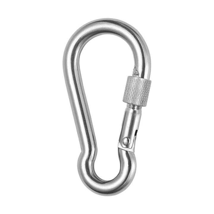 Safety Carabiner With Screw Lock And High Performance Structure Stornfield